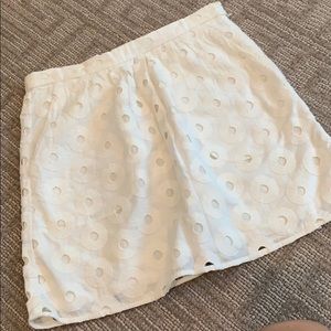 Club Monaco white skirt